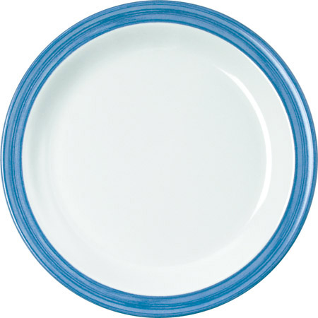Dessertteller, 19,5cm, Bistro blau, Melamin