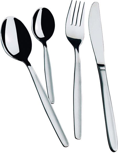 Menübesteck MONITA, Chromstahl 18/0,