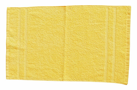 Gästetuch, gelb, 30x50cm, Frottee 380g/m²
