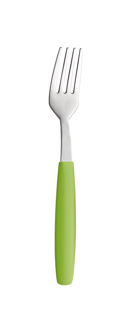 Dessertgabel PIXEL, hellgrün, 17,8cm,