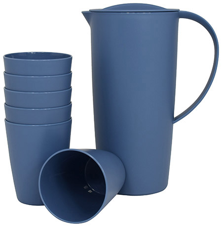 Getränke-Set horizon blue, 7-teilig