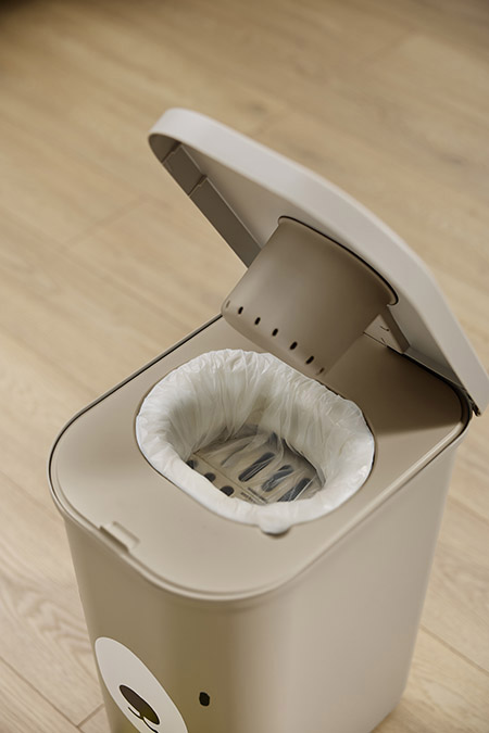 Müllbeutel KAYO 3er Pack, 20 Beutel/Rolle aus LDPE