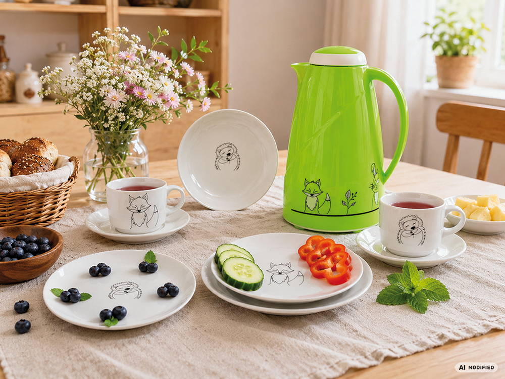 Obertasse 18cl, Motiv Fuchs, Waldbande