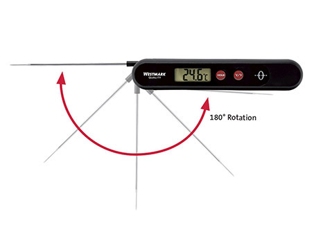 Einstech-Thermometer ÖKO 0°C bis +200°C,