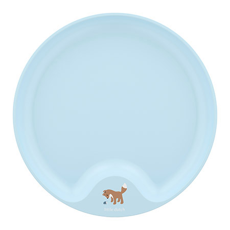 Kinderteller Ø 22cm, Forest Friends blau