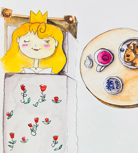 Dornröschen-Früchtetee