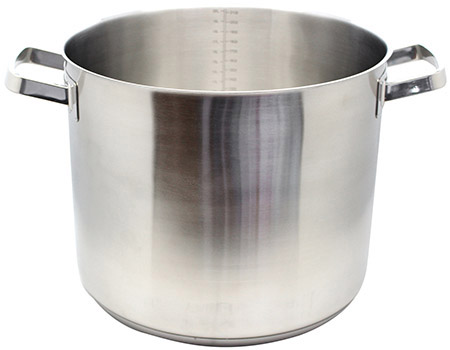 Gemüsetopf Profi Cusine 19,5L, Edelstahl 18/10,