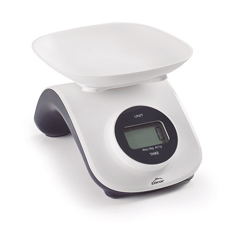 ECO-Küchenwaage, weiß, Kunststoff