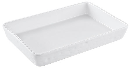 Back- und Auflaufform, rechteckig,