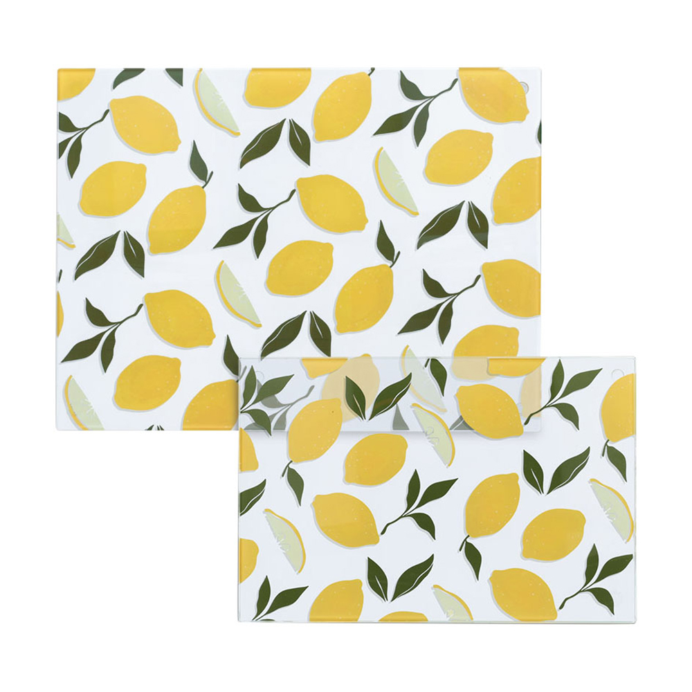 Glasschneideplatte LEMONS, 40 x 30 x 0,6cm