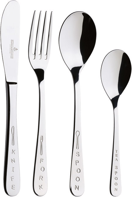 Kinderbesteck KNIFE,  ganz poliert