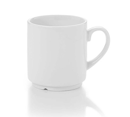 Kaffeebecher, 0,25l, Ø7,6cm, H 8,4cm