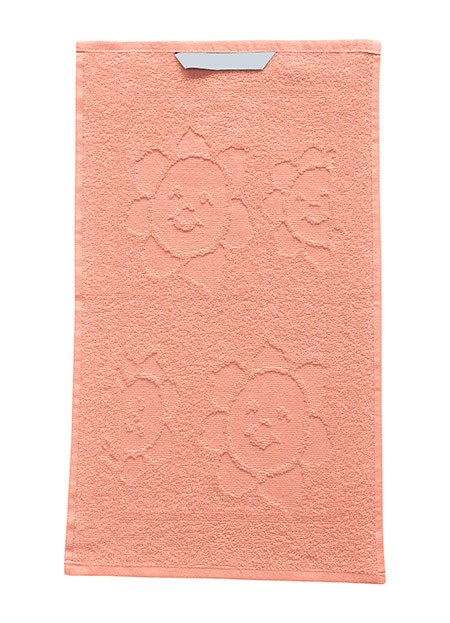 Gästetuch, 30x50cm, Sonne apricot, Frottee