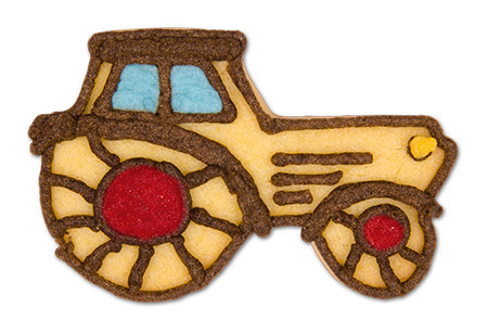 Ausstecher Traktor, 7,0cm, Edelstahl rostfrei