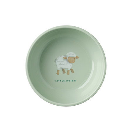 Kinderschale Ø12,7cm, 0,3l, Farm grün, Dekor Schaf