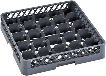 Tassenkorb PP für Spülmaschine, 25 Einteilungen