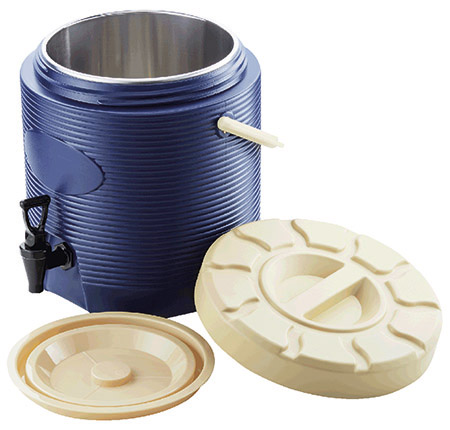 Thermo-Gertänkebehälter, 17 Ltr., blau,