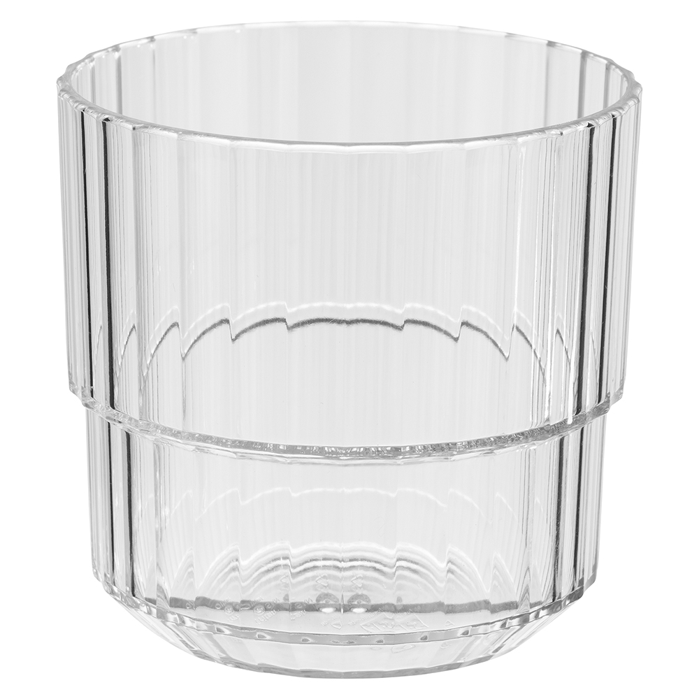 Stapelbecher LINEA, transparent, 0,22l