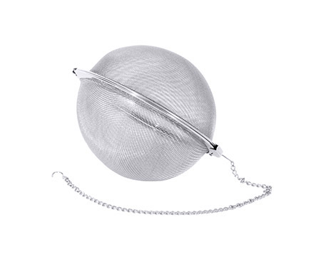 Tee- und Gewürzkugel Ø 5,0cm, mit Kette 15cm