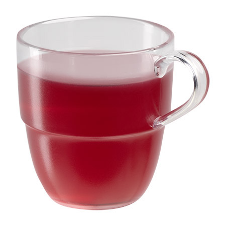 Stapeltasse TEATIME, transparent mattiert 0,25l