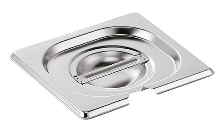 Deckel mit Einschnitt für GN-Behälter, 1/6