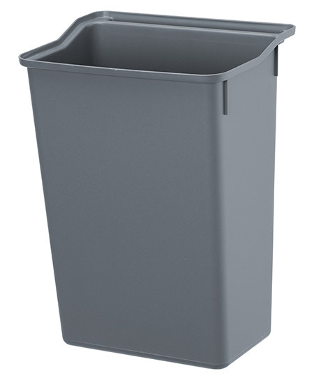 Behälter für Servierwagen grau, PP, 32,5x24x44,7cm