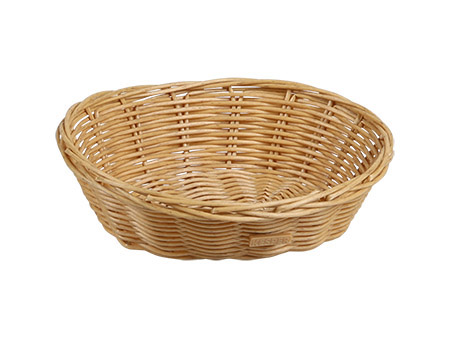 Brotkorb Farbe natur oval, 21x17x6cm,
