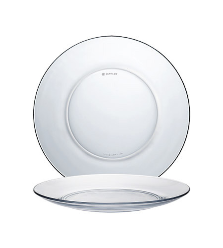 Dessertteller, 19cm, Lys transparent