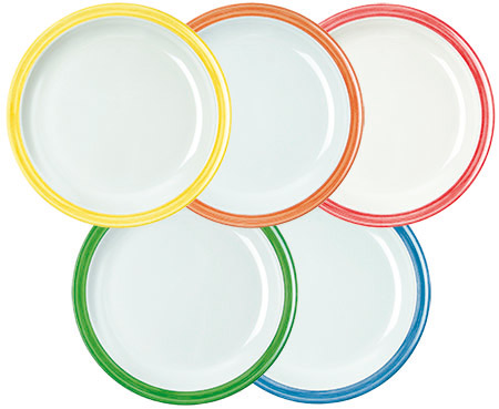 Teller flach, 23,5cm