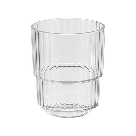 Stapelbecher LINEA, transparent, 0,15l