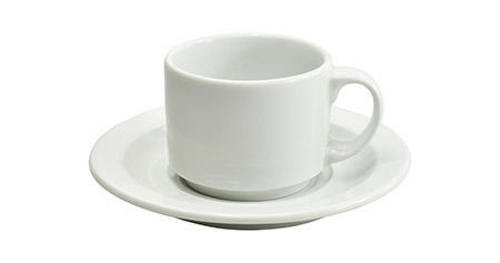 Obertasse 18cl klein, weiß