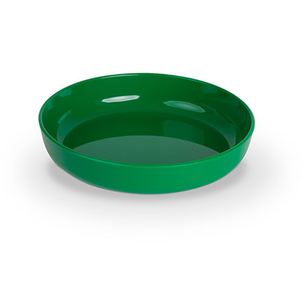 Dessertschale flach, 13cm, grün,