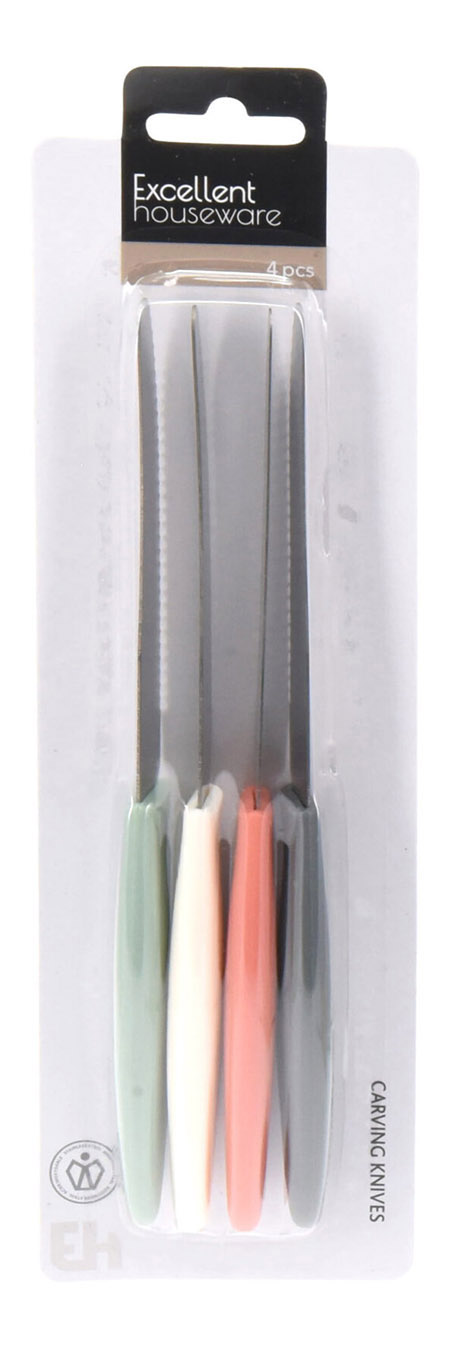 Allzweckmesser-Set 4-teilig, Klinge 11cm