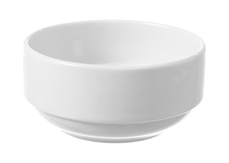 Stapelschale Ø12cm, DELTA, Porzellan weiß