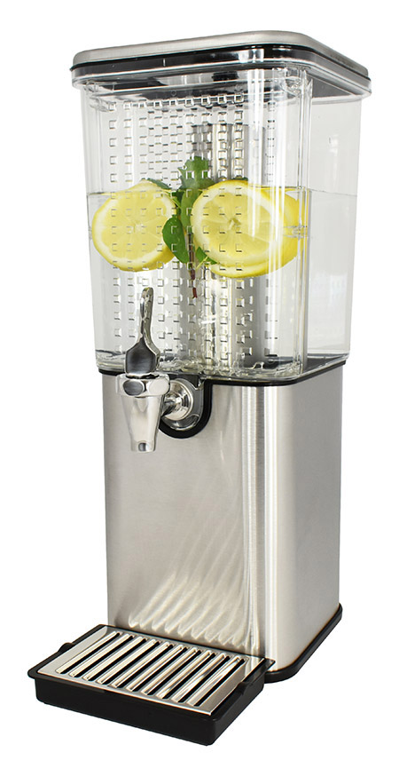 Getränkespender rechteckig 8,0L mit Hahn,