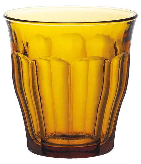 Becherglas Picardie amber, 25cl