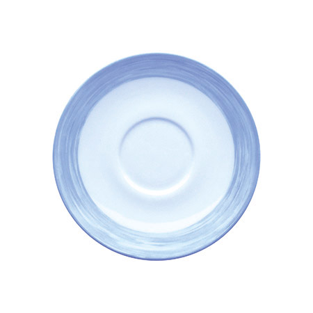 Untertasse, 14cm, Brush Blue