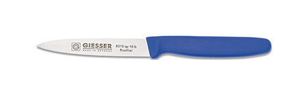 Gemüsemesser, blau, GIESSER, Klinge 10cm,