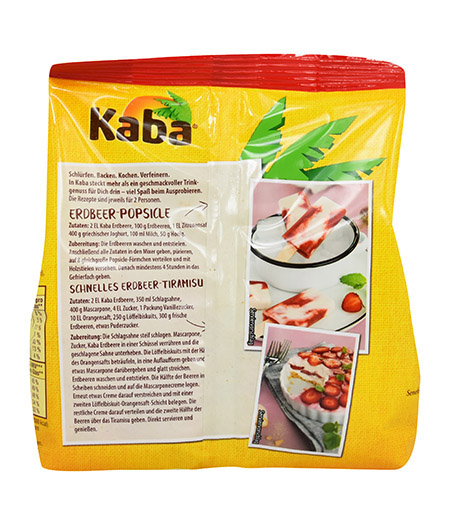 Milchmix Erdbeere, 400g Beutel, KABA