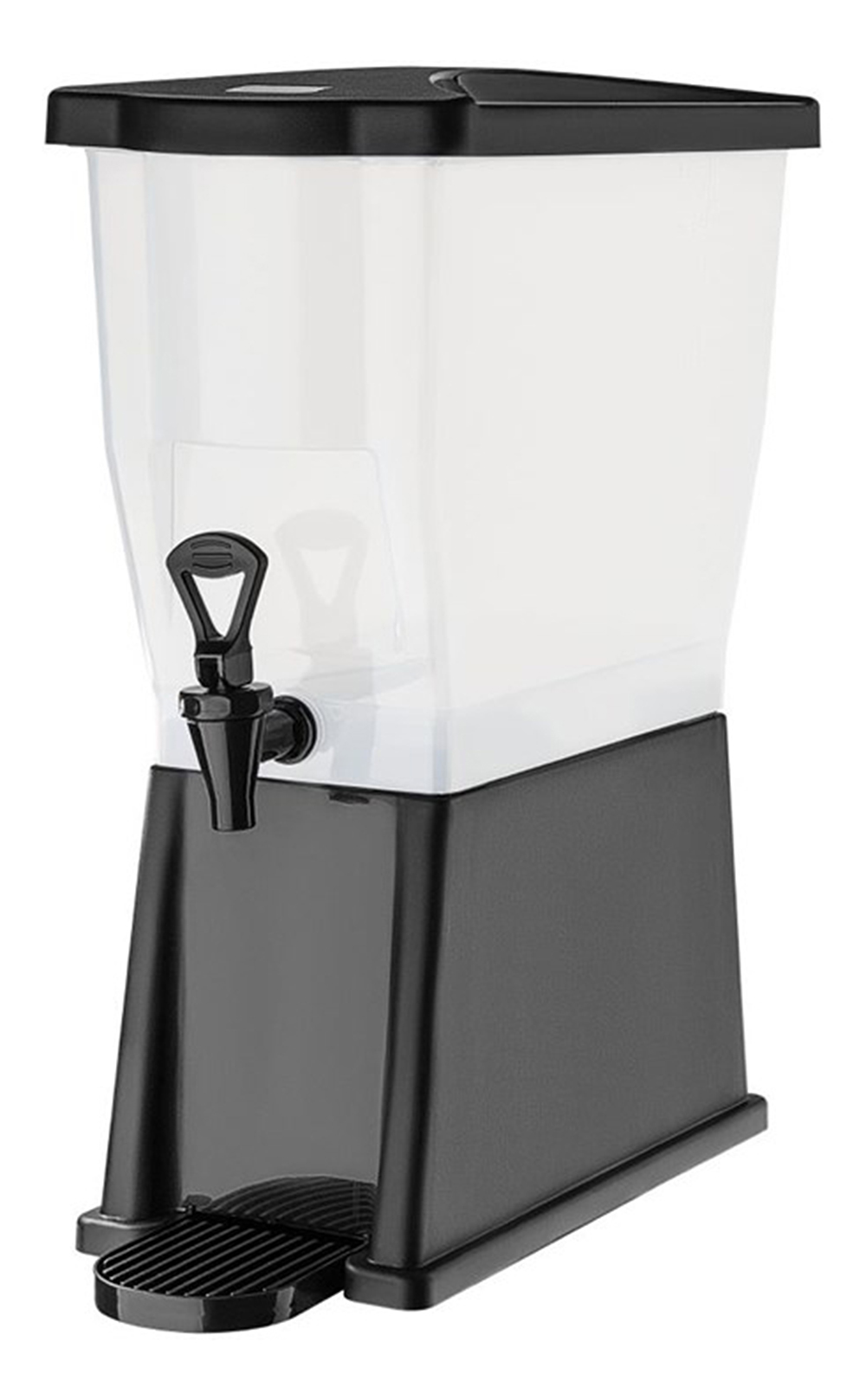 Getränkespender OLYMPIA schwarz, 12L, Polypropylen