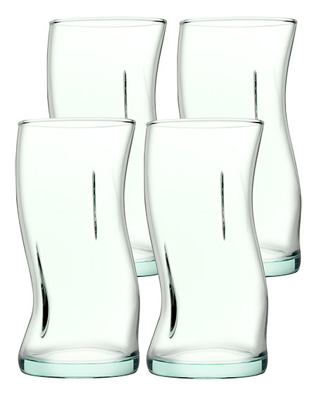 Mehrzweckglas-Set AWARE 4er Set, grün 44cl