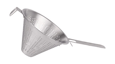 Spitzsieb, 26cm, fugenlos, Loch-Ø 2mm