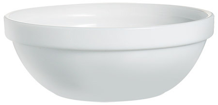 Stapelschale, 12cm, 27cl, Rest. Uni weiß