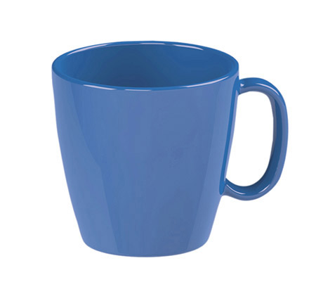 Tasse, 0,23l, blau, Kunststoff PBT