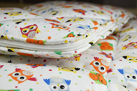 Kinderschlafsack EULE, 70 x 140cm