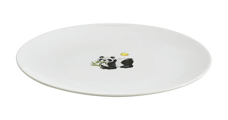 Teller flach Ø 21cm Pandabär