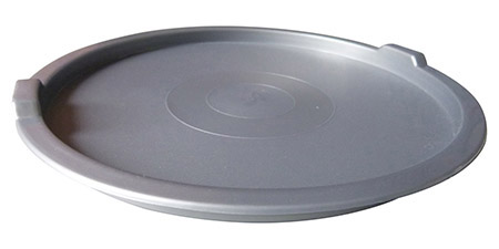 Kunststoffdeckel PP, grau Ø26cm