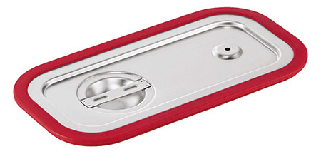 Deckel m. Gummidichtung f. GN-Behälter, 1/3