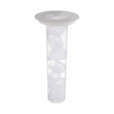Eiswasserröhre Ø11cm, L 24cm, PP transparent