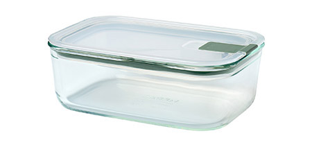 Frischhaltedose, 1,0 L, EASYCLIP Glas, nordic sage